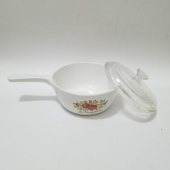 Corning Ware Stamped 1.5 Pint Spice Of Life La Marjolaine P-32-B 378 MA - Picture 5 of 7